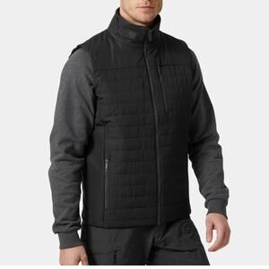 Helly Hansen Men´s Crew Insulator Black Ebony Sailing Outdoors Vest Size L